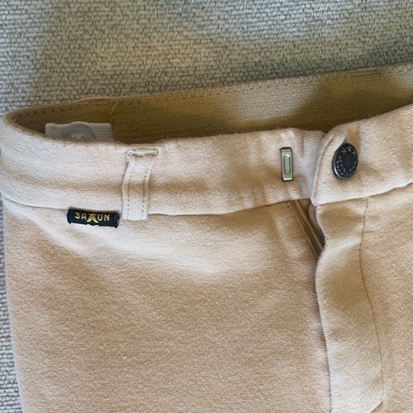 Saxon children’s adjustable waist Jodhpurs. Size 8 - Picture 3 of 6
